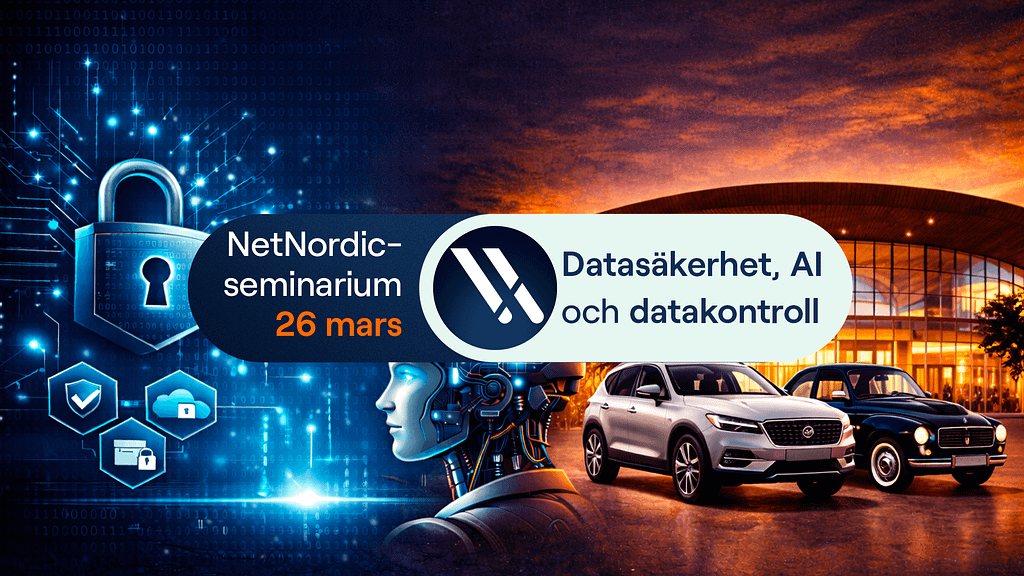 Datasäkerhet, AI & datakontroll – Seminarium på World of Volvo